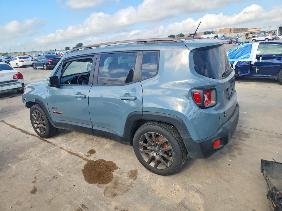 2016 Jeep Renegade VIN ZACCJABT1GPE31474 COPART salvage auction — FRONT END, Mt - Certificate Of Title, sold $750 on 2026-07-30 (photo 2)