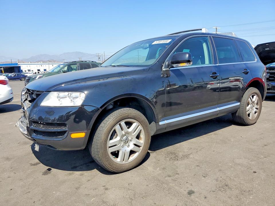 2004 Volkswagen Touareg VIN WVGCM67L94D014395 COPART salvage auction — FRONT END, CA - SALVAGE CERTIFICATE, sold $550 on 2026-07-18 (photo 1)