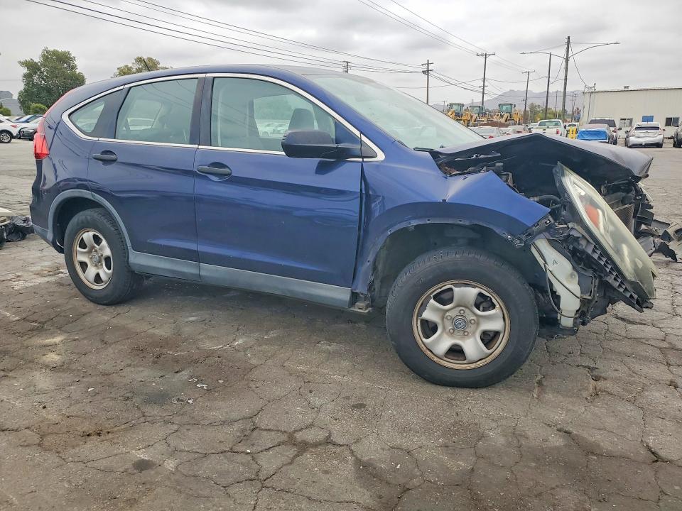 2015 Honda Cr-v VIN 3CZRM3H34FG713526 COPART salvage auction — FRONT END, Ca - Salvage Certificate, sold $2,550 on 2026-07-30 (photo 4)