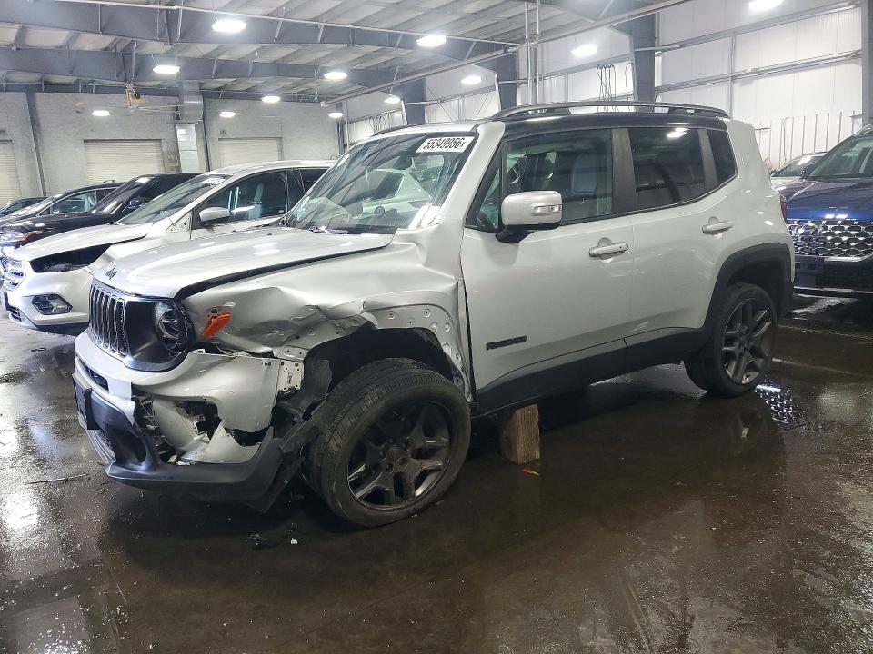 2019 Jeep VIN ZACNJBB19KPK40646 COPART salvage auction — FRONT END, Mn - Cert Of Title-Salvage, sold $2,250 on 2026-08-18 (photo 1)