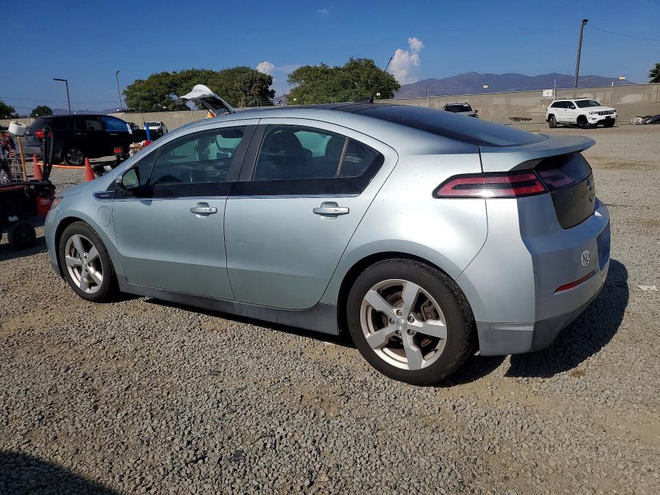 2012 Chevrolet Volt VIN 1G1RH6E41CU119597 COPART salvage auction — MINOR DENT/SCRATCHES, Ca - Dis/Dlr/Exp Only Clean Title, sold $1,150 on 2026-07-02 (photo 2)