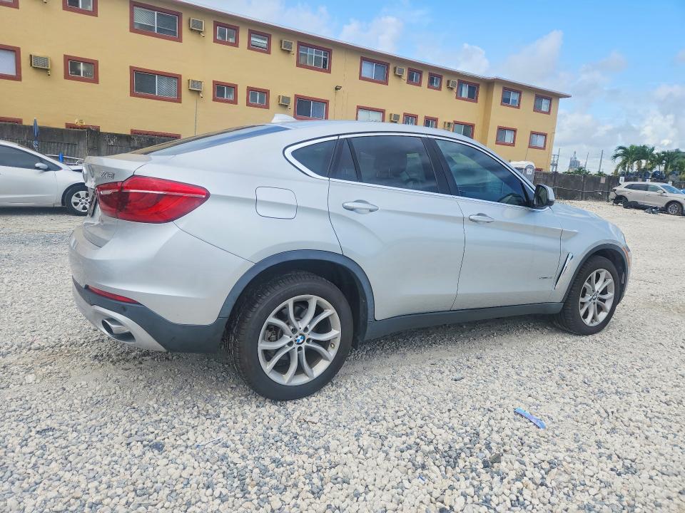 2016 BMW X6 VIN 5UXKU0C53G0F92607 COPART salvage auction — FRONT END, Fl - Cert Of Title Slvg Rebuildable, sold $8,400 on 2026-07-10 (photo 3)