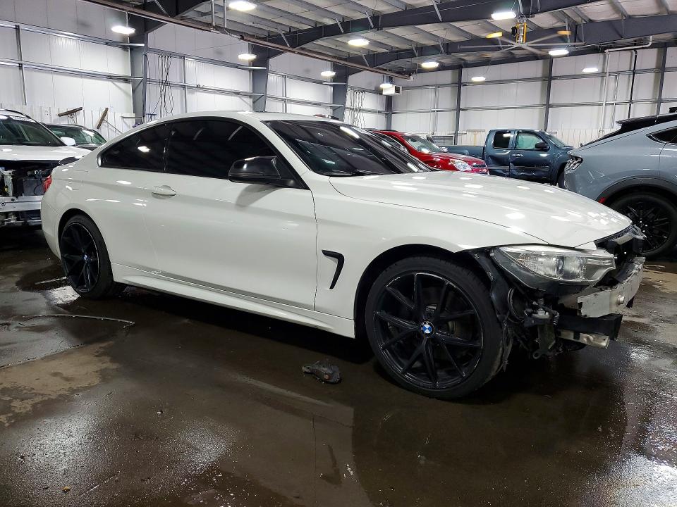 2015 BMW VIN WBA3R5C53FK372899 COPART salvage auction — FRONT END, Mn - Cert Of Title-Salvage, sold $3,750 on 2026-08-11 (photo 4)