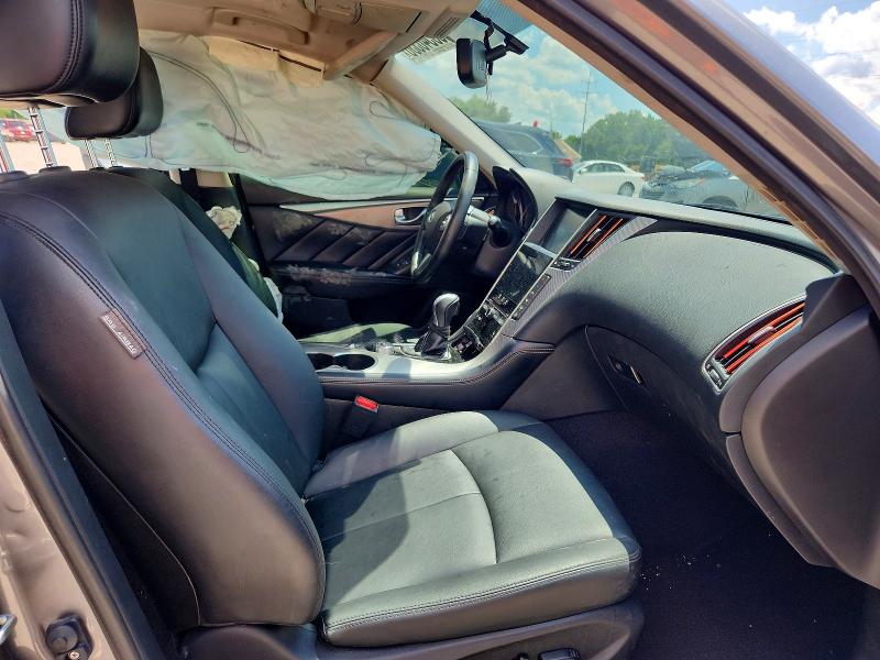 2015 Infiniti Q50 VIN JN1BV7AR7FM408533 COPART salvage auction — SIDE, Oh - Cert Of Title-Salvage, sold $2,100 on 2026-07-07 (photo 7)