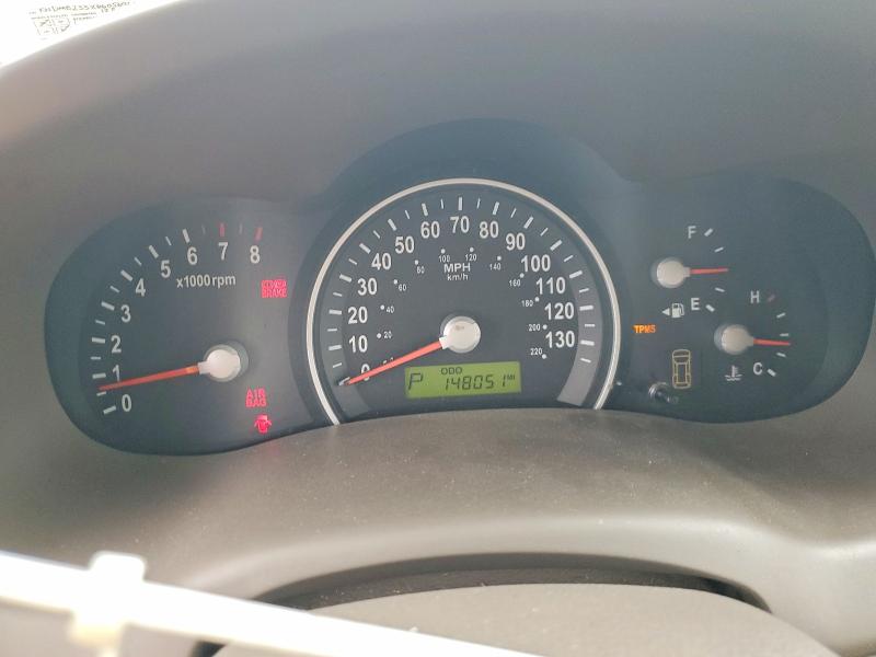 2006 Kia SEDONA VIN KNDMB233X66056966 COPART salvage auction — FRONT END, Mi - Cert Of Title-Salvage Vehicle, sold $625 on 2026-07-28 (photo 9)