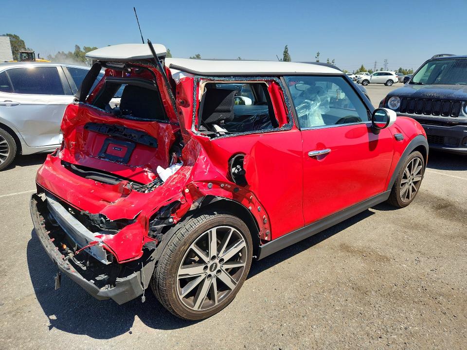 2024 Mini VIN WMW33DH02R2U92058 COPART salvage auction — REAR END, Ca - Salvage Certificate, sold $2,550 on 2026-07-02 (photo 3)
