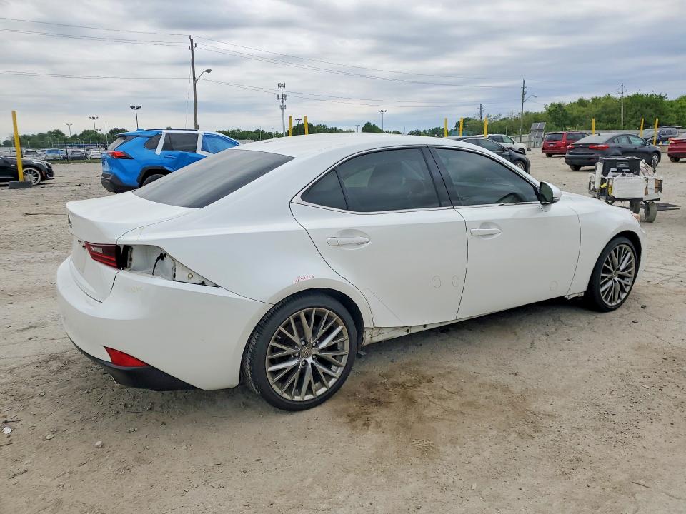 2015 Lexus Is VIN JTHBF1D29F5045974 COPART salvage auction — REAR END, IN - CERT OF TITLE-SALVAGE TITLE, sold $3,550 on 2026-07-31 (photo 3)