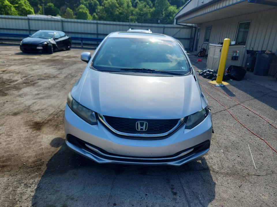 2013 Honda Civic VIN 2HGFB2F85DH558488 COPART salvage auction — FRONT END, PA - CERT OF SALV-R=RECONSTRUCTED, sold $525 on 2026-07-02 (photo 5)