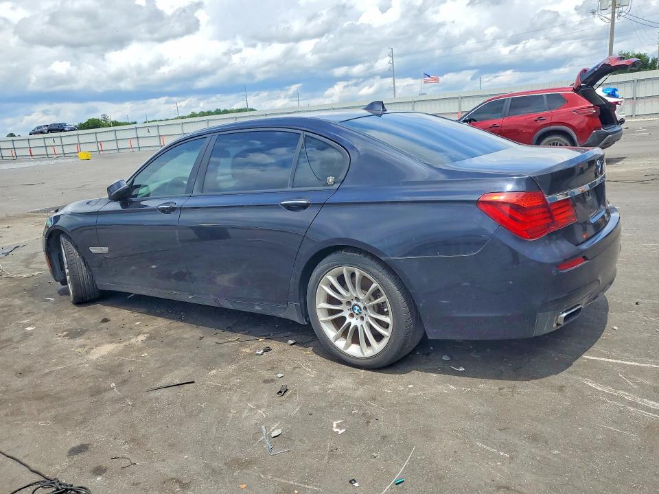 2014 BMW 7er VIN WBAYE4C57ED137940 COPART salvage auction — MECHANICAL, Fl - Certificate Of Title, sold $1,300 on 2026-07-13 (photo 2)