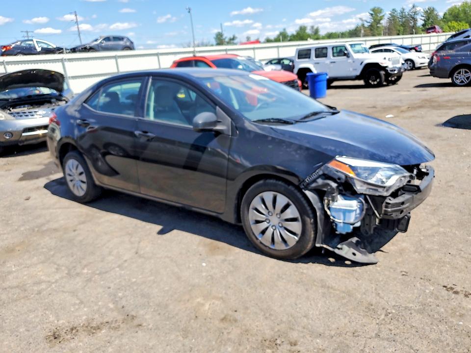 2015 Toyota Corolla VIN 2T1BURHEXFC449878 COPART salvage auction — FRONT END, Pa - Certificate Of Salvage, sold $2,000 on 2026-07-02 (photo 4)