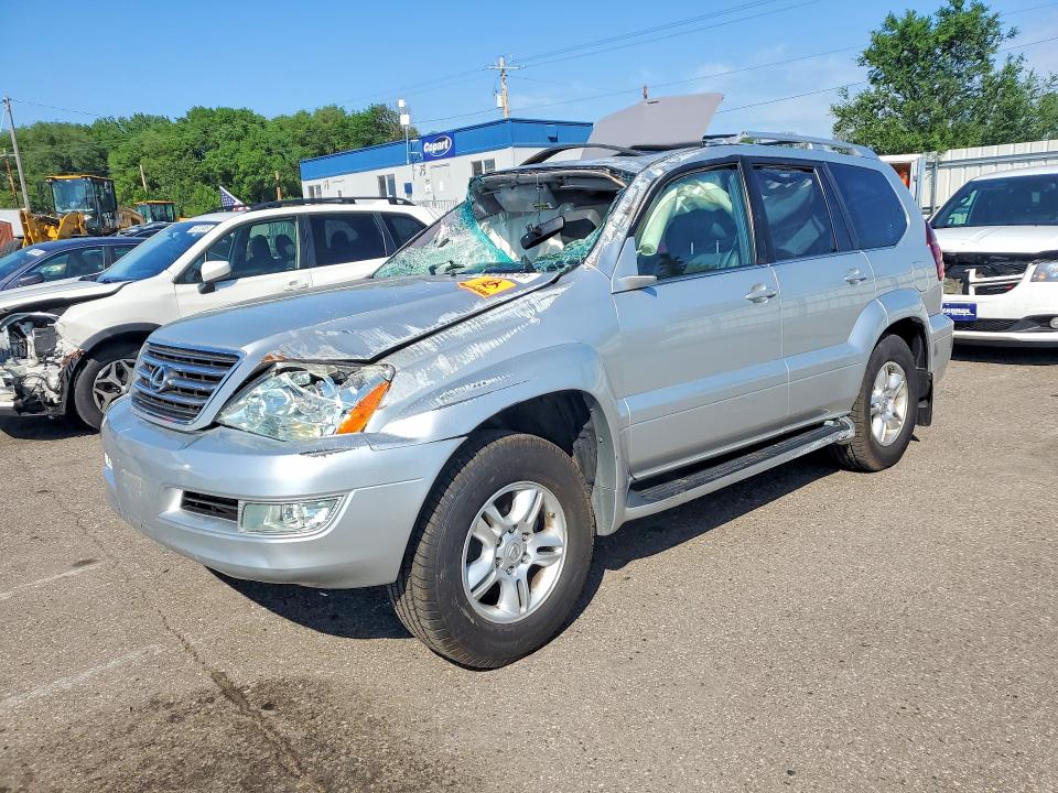 2007 Lexus Gx VIN JTJBT20X670146838 COPART salvage auction — ROLLOVER, Mn - Cert Of Title-Salvage, sold $2,100 on 2026-07-14 (photo 1)