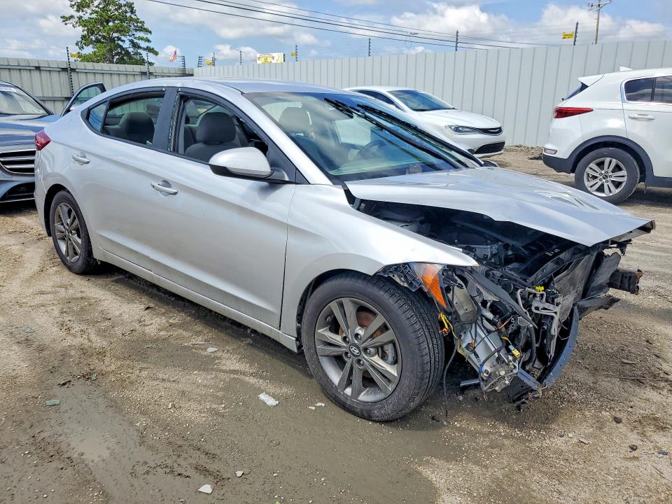 2017 Hyundai Elantra VIN 5NPD84LF1HH078383 COPART salvage auction — WATER/FLOOD, Al - Cert Of Title-Flood Salvage, sold $325 on 2026-07-02 (photo 4)