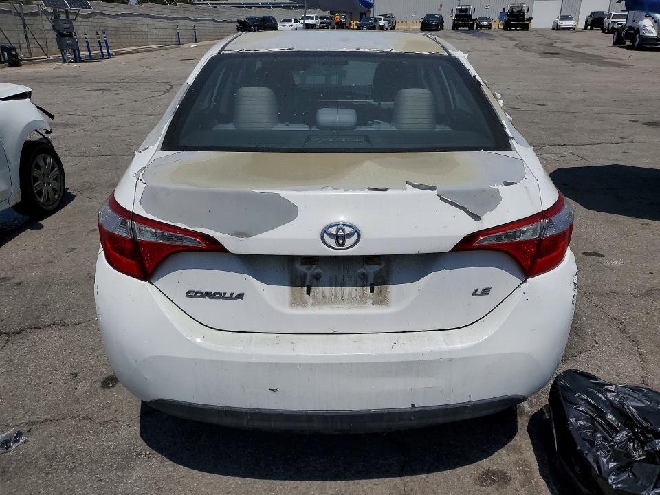 2014 Toyota Corolla VIN 5YFBURHE2EP159374 COPART salvage auction — MINOR DENT/SCRATCHES, Ca - Dis/Dlr/Exp Only Clean Title, sold $2,550 on 2026-07-16 (photo 6)