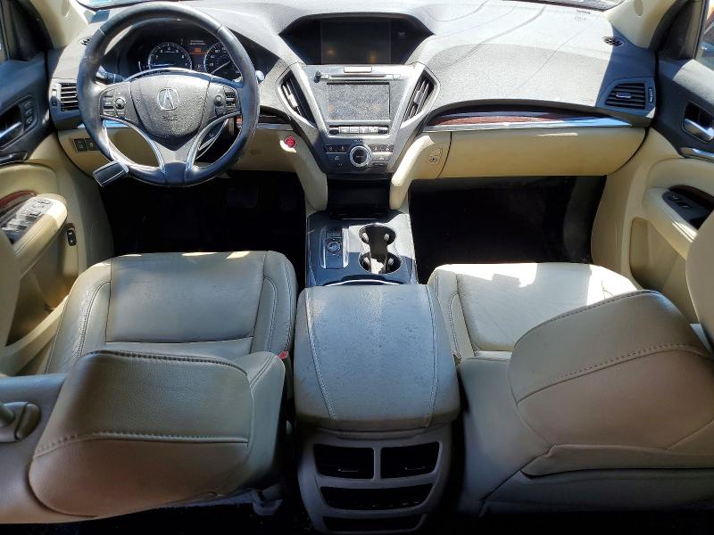 2016 Acura Mdx VIN 5FRYD4H49GB053974 COPART salvage auction — SIDE, Va - Certificate Of Title, sold $3,900 on 2026-07-03 (photo 8)