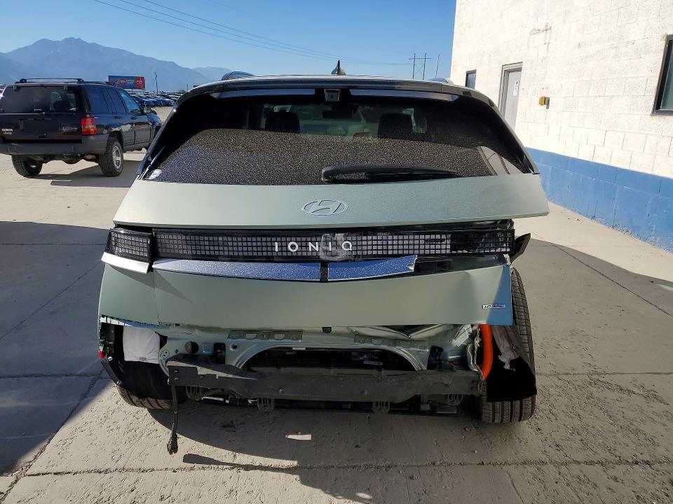 2026 Hyundai Ioniq VIN 7YAKRDDCXTY057735 COPART salvage auction — REAR END, Ut - Salvage Certificate, sold $4,350 on 2026-07-27 (photo 6)