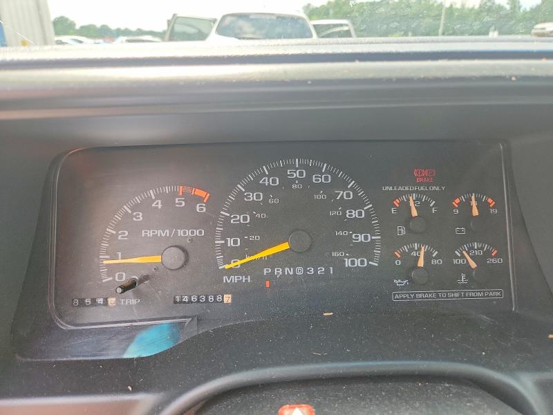 1996 Chevrolet Gmt-400 VIN 2GCEC19R4T1215717 COPART salvage auction — FRONT END, Al - Cert Of Title-Salvage Title, sold $1,150 on 2026-07-09 (photo 9)