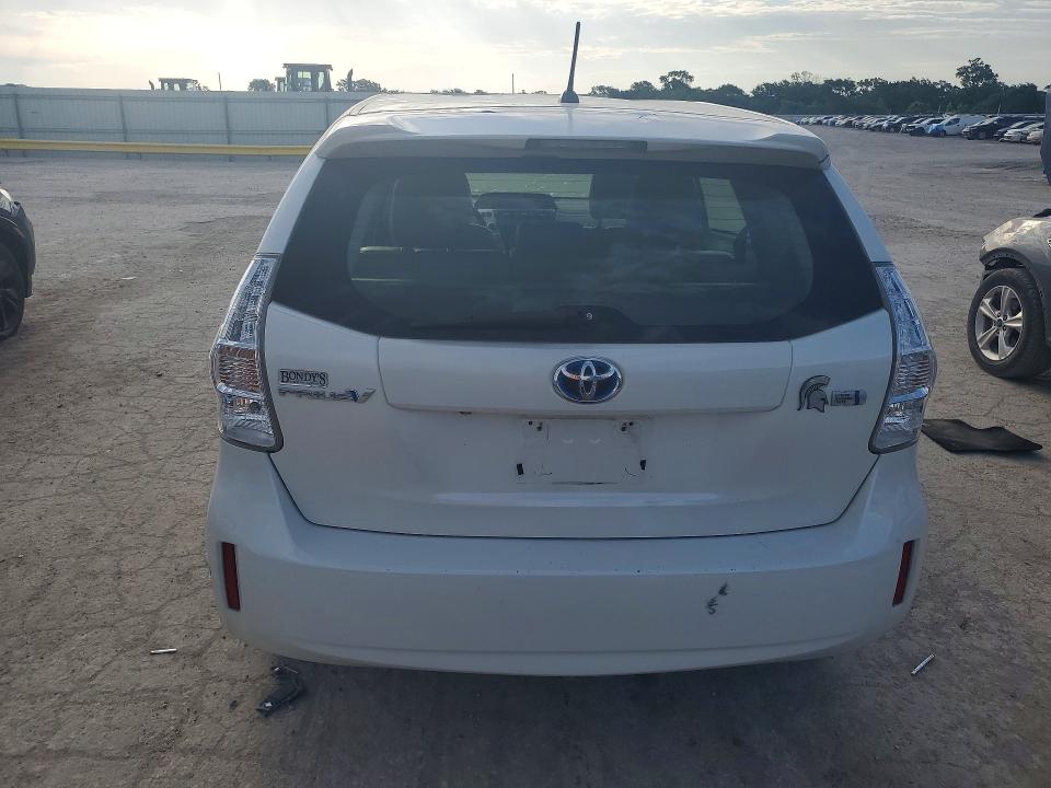 2012 Toyota Prius VIN JTDZN3EU0C3185319 COPART salvage auction — HAIL, KS - CERT OF TITLE-SALVAGE, sold $3,100 on 2026-07-20 (photo 6)