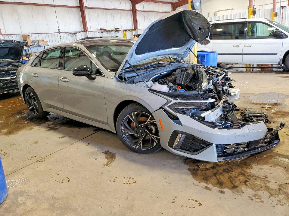 2025 Kia K5 VIN KNAG64J76S5380626 COPART salvage auction — FRONT END, Pa - Certificate Of Salvage, sold $2,300 on 2026-07-28 (photo 4)