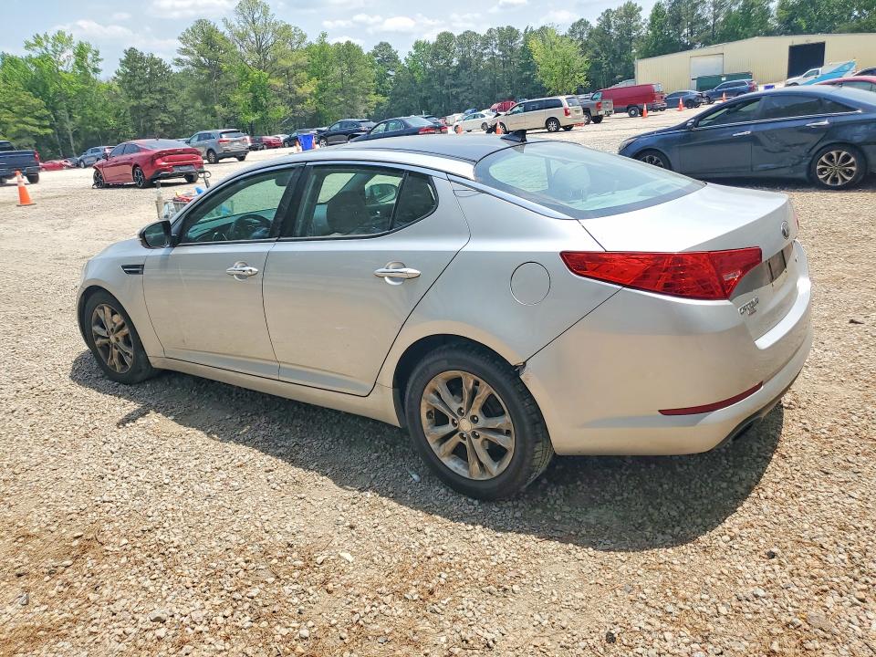 2013 Kia Optima VIN 5XXGN4A77DG186109 COPART salvage auction — REAR END, Nc - Salvage Certificate Of Title, sold $1,450 on 2026-07-31 (photo 2)