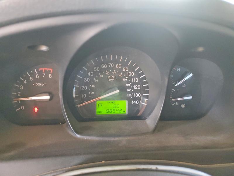 2009 Kia Spectra VIN KNAFE222995662324 COPART salvage auction — MINOR DENT/SCRATCHES, Az - Certificate Of Title, sold $975 on 2026-07-03 (photo 9)