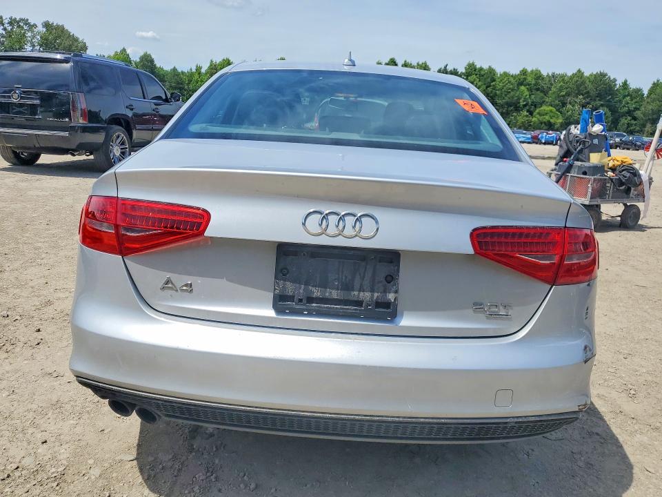 2014 Audi A4 VIN WAUBFAFL2EN030512 COPART salvage auction — FRONT END, Va - Cert Of Title - Salvage, sold $550 on 2026-07-28 (photo 6)