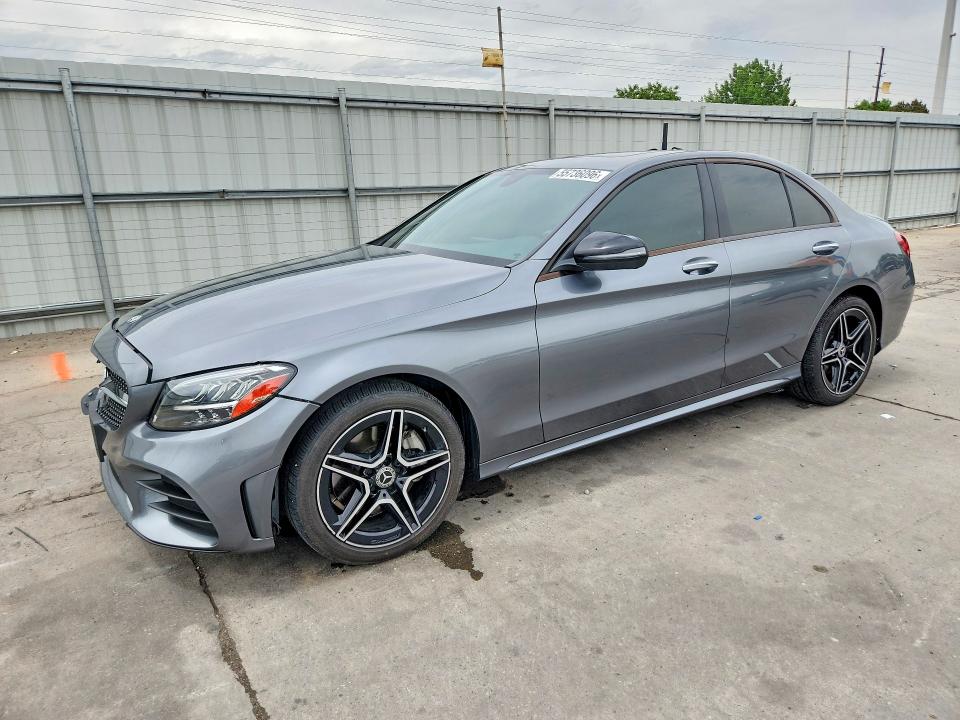 2021 Mercedes-benz C-klasse VIN W1KWF8EB6MR617945 — COPART salvage auction photo