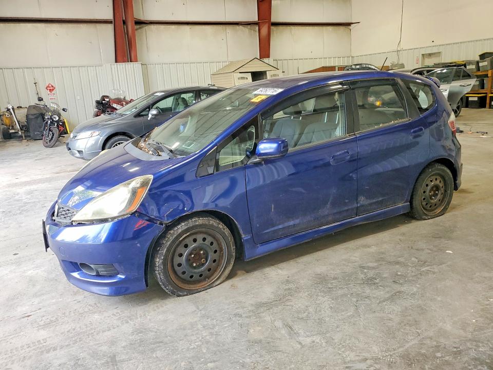 2013 Honda Fit VIN JHMGE8H56DC019010 COPART salvage auction — FRONT END, Ny - Certificate Of Title, sold $625 on 2026-07-06 (photo 1)