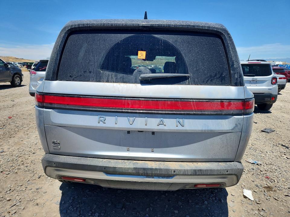 2025 Rivian VIN 7PDSGBBA0SN057187 COPART salvage auction — FRONT END, Ut - Salvage Certificate, sold $225 on 2026-07-31 (photo 6)