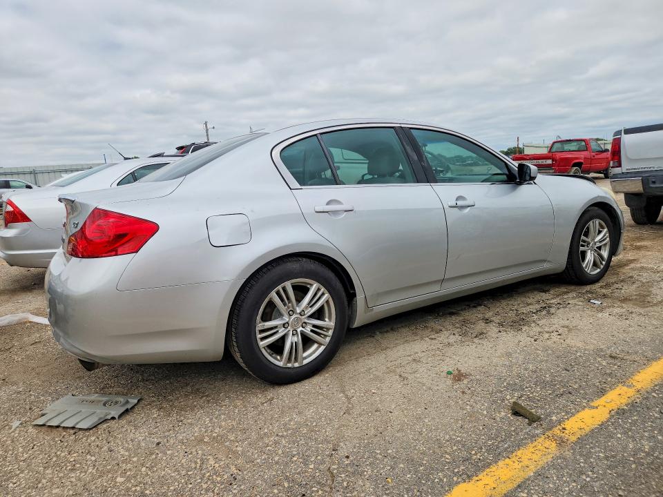 2011 Infiniti G VIN JN1CV6AP8BM506056 COPART salvage auction — FRONT END, Ks - Cert Of Title-Salvage, sold $550 on 2026-07-22 (photo 3)