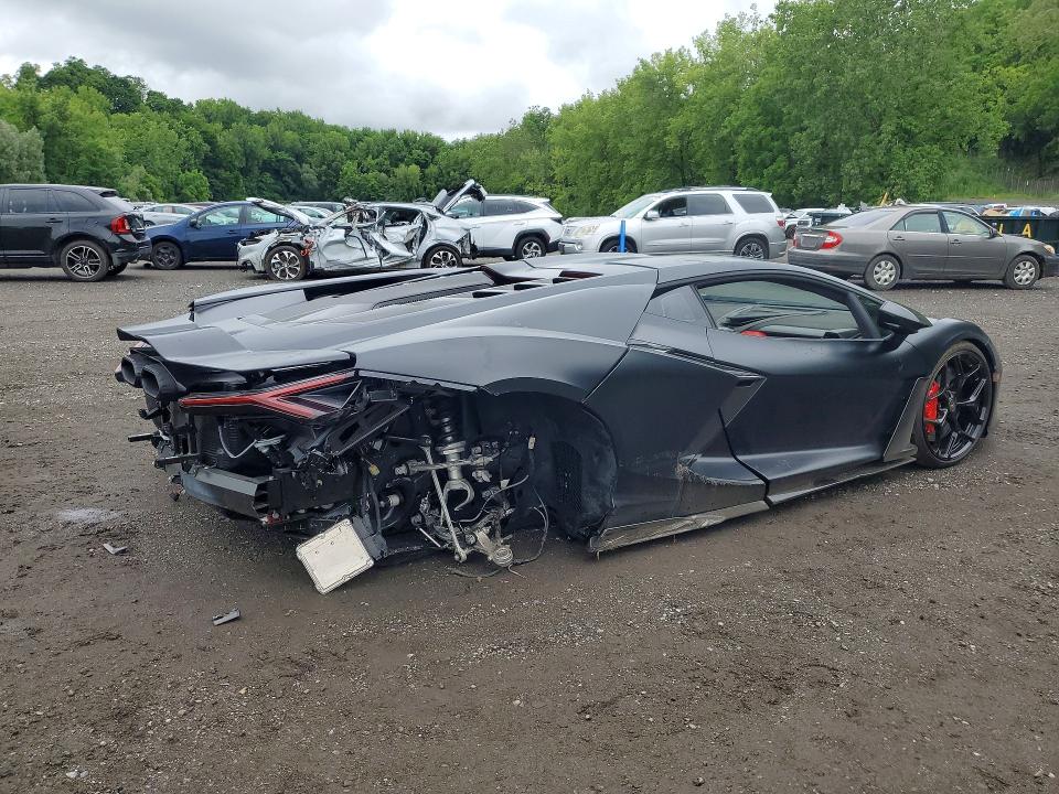 2025 Lamborghini Revuelto VIN ZHWUC1ZM0SLA02105 COPART salvage auction — REAR END, NY - MV-907A SALVAGE CERTIFICATE, sold $170,000 on 2026-08-03 (photo 3)