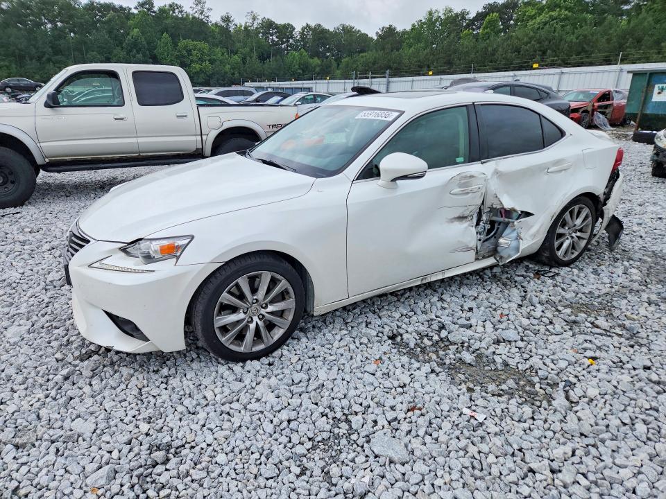 2016 Lexus Is VIN JTHBA1D29G5025935 COPART salvage auction — SIDE, Ga - Cert Of Title-Salvage, sold $3,150 on 2026-07-14 (photo 1)