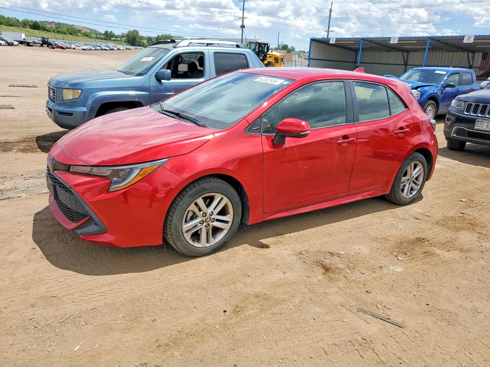 2021 Toyota Corolla VIN JTNB4MBE1M3132262 COPART salvage auction — REAR END, Co - Salvage Title, sold $7,100 on 2026-07-06 (photo 1)