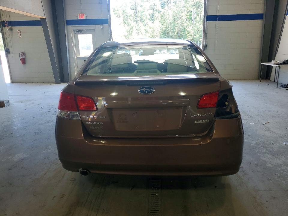 2011 Subaru LEGACY VIN 4S3BMBG6XB3213056 COPART salvage auction — FRONT END, VA - CERT OF TITLE - SALVAGE, sold $1,200 on 2026-07-02 (photo 6)