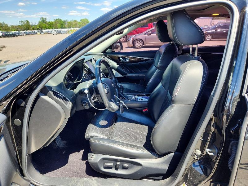 2017 Infiniti VIN JN1FV7AR0HM870968 COPART salvage auction — FRONT END, Pa - Certificate Of Salvage, sold $2,700 on 2026-07-17 (photo 7)