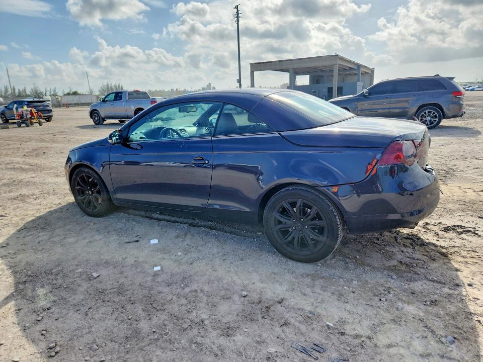 2007 Volkswagen Eos VIN WVWFA71F67V005011 COPART salvage auction — REAR END, Fl - Cert Of Title Slvg Rebuildable, sold $700 on 2026-07-23 (photo 2)