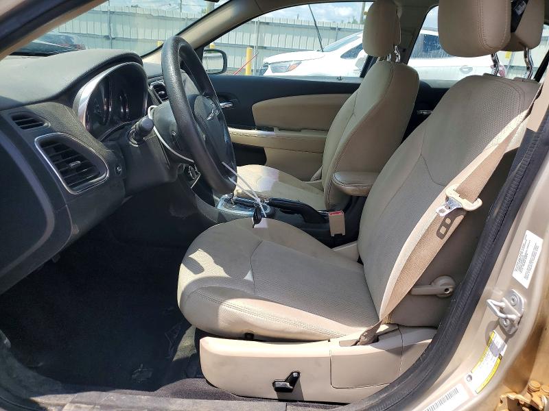 2013 Chrysler 200 VIN 1C3CCBAG0DN728524 COPART salvage auction — FRONT END, Al - Cert Of Title-Salvage Title, sold $1,150 on 2026-07-16 (photo 7)