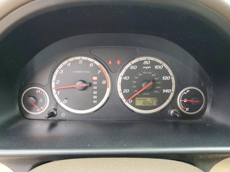 2006 Honda Cr-v VIN JHLRD78846C016968 COPART salvage auction — FRONT END, Ca - Salvage Certificate, sold $1,150 on 2026-07-06 (photo 9)