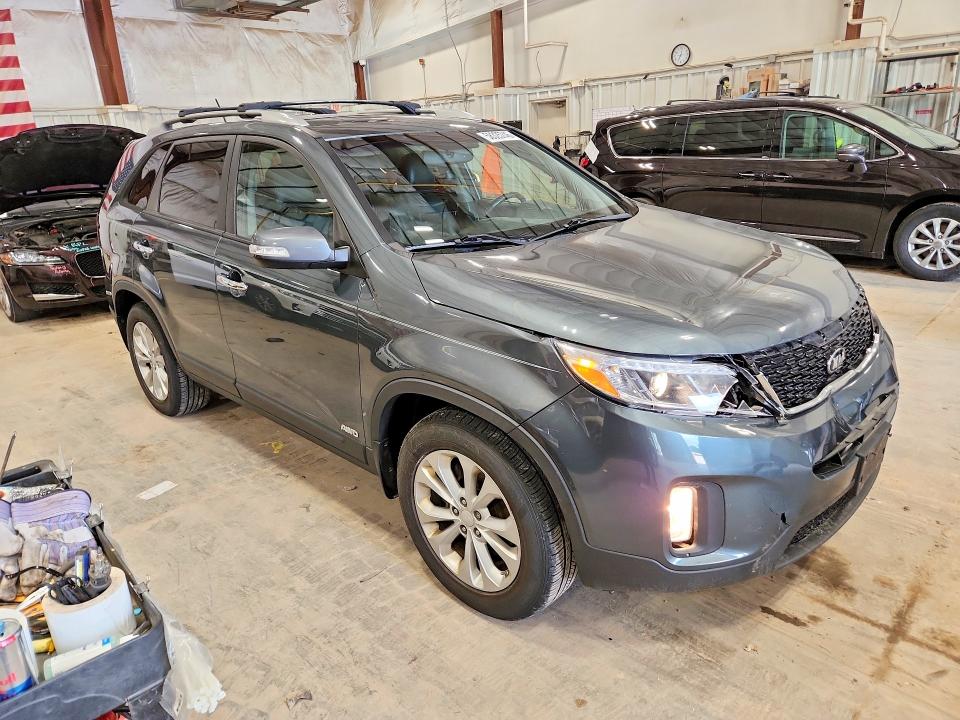 2014 Kia VIN 5XYKUDA76EG531446 COPART salvage auction — FRONT END, Wi - Junked Vehicle Bill Of Sale, sold $1,000 on 2026-07-08 (photo 4)