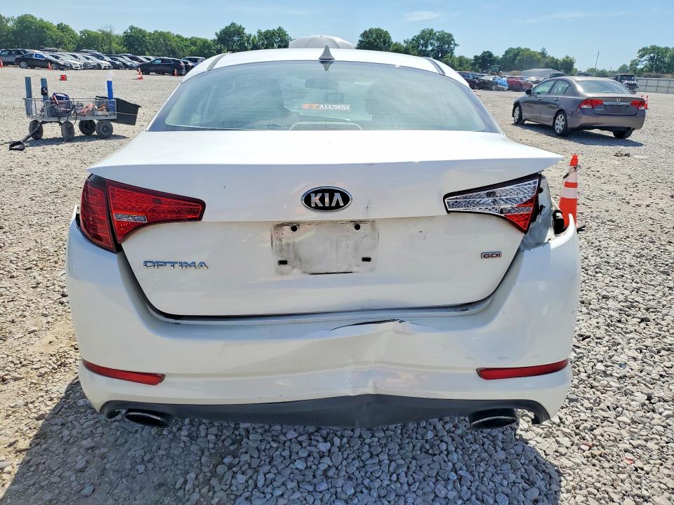 2013 Kia VIN KNAGM4A70D5392229 COPART salvage auction — REAR END, OH - CERT OF TITLE-SALVAGE, sold $475 on 2026-07-24 (photo 6)