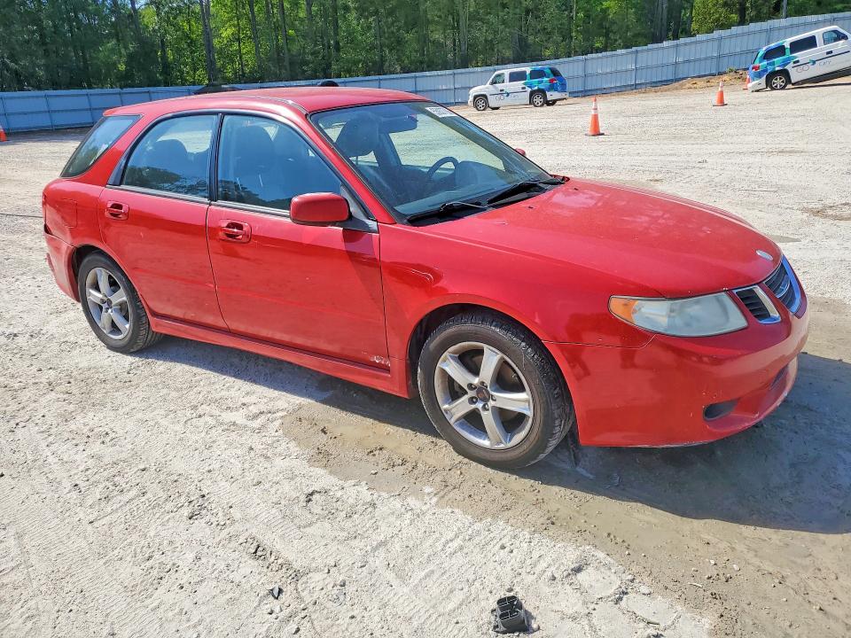 2006 Saab VIN JF4GG61686G050458 COPART salvage auction — REAR END, Nc - Salvage Certificate Of Title, sold $575 on 2026-07-10 (photo 4)