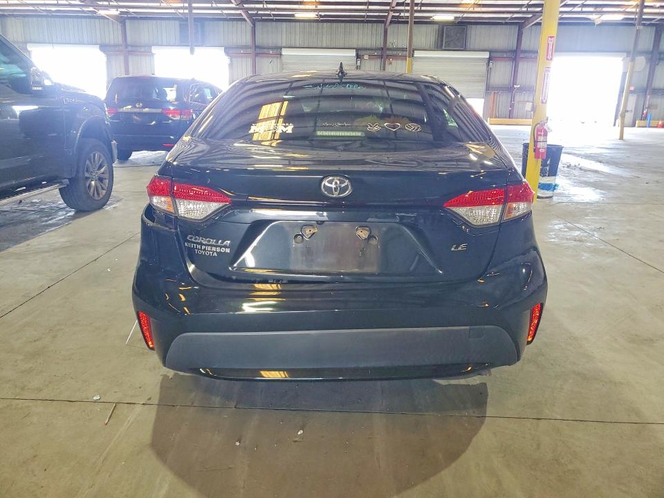 2020 Toyota Corolla VIN JTDEPRAE5LJ009551 COPART salvage auction — REAR END, Fl - Cert Of Title Slvg Rebuildable, sold $3,750 on 2026-07-08 (photo 6)