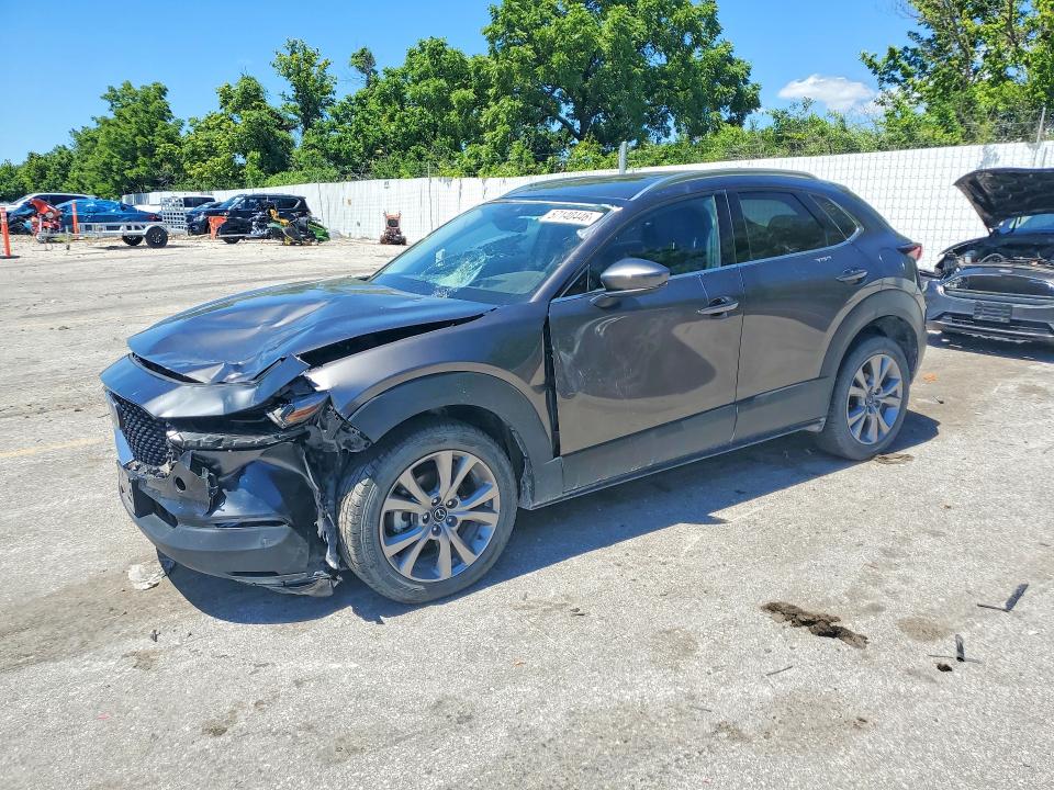 2021 Mazda Cx-30 VIN 3MVDMADM0MM228087 COPART salvage auction — FRONT END, Mo - Salvage Certificate Of Title, sold $425 on 2026-07-24 (photo 1)