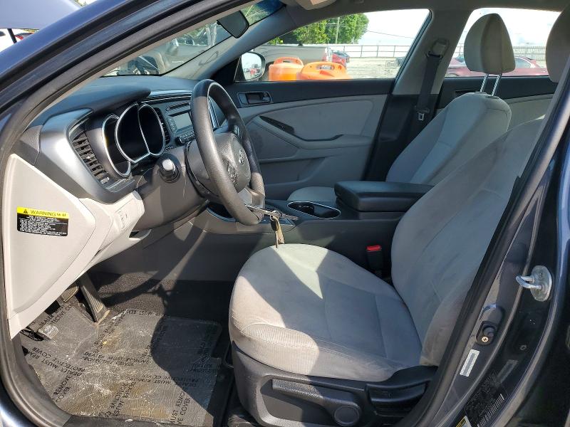 2015 Kia Optima VIN KNAGM4A78F5575686 COPART salvage auction — MECHANICAL, Mt - Certificate Of Title, sold $425 on 2026-07-13 (photo 7)