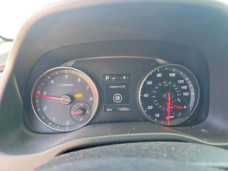 2017 Hyundai Elantra VIN KMHD04LB3HU330219 COPART salvage auction — SIDE, Sc - Cert Of Title-Salvage, sold $3,100 on 2026-07-15 (photo 9)