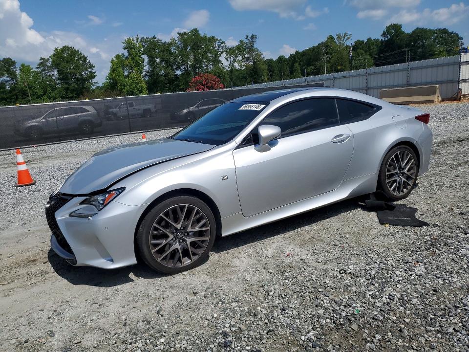 2016 Lexus RC 300 VIN JTHSM5BC4G5001844 — COPART salvage auction photo
