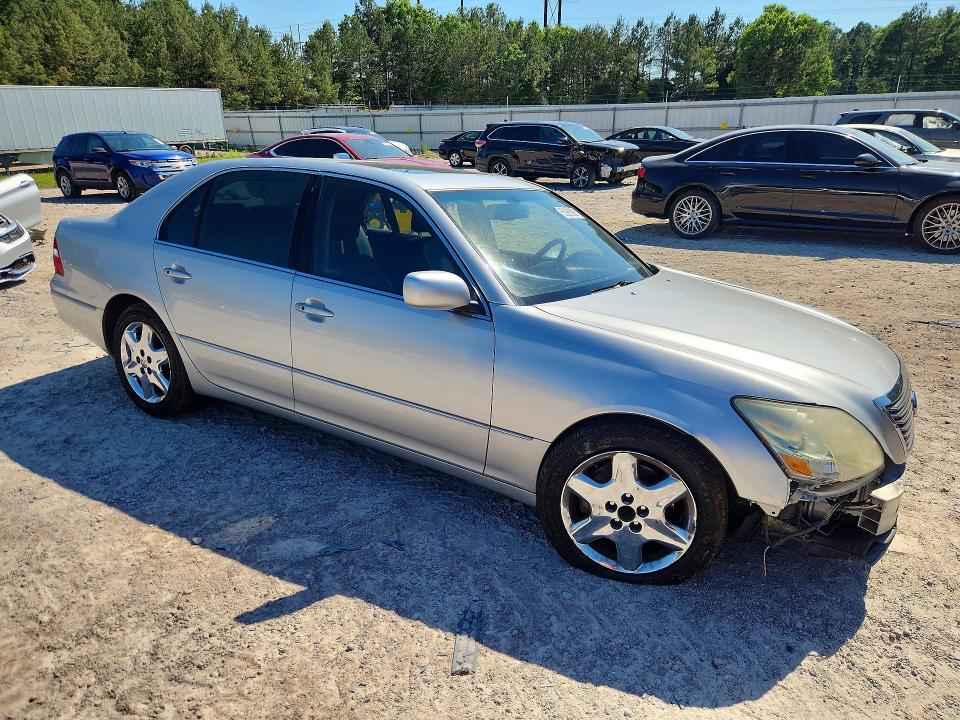 2004 Lexus Ls 430 VIN JTHBN36F440133405 COPART salvage auction — FRONT END, Va - Cert Of Title - Salvage, sold $725 on 2026-07-06 (photo 4)