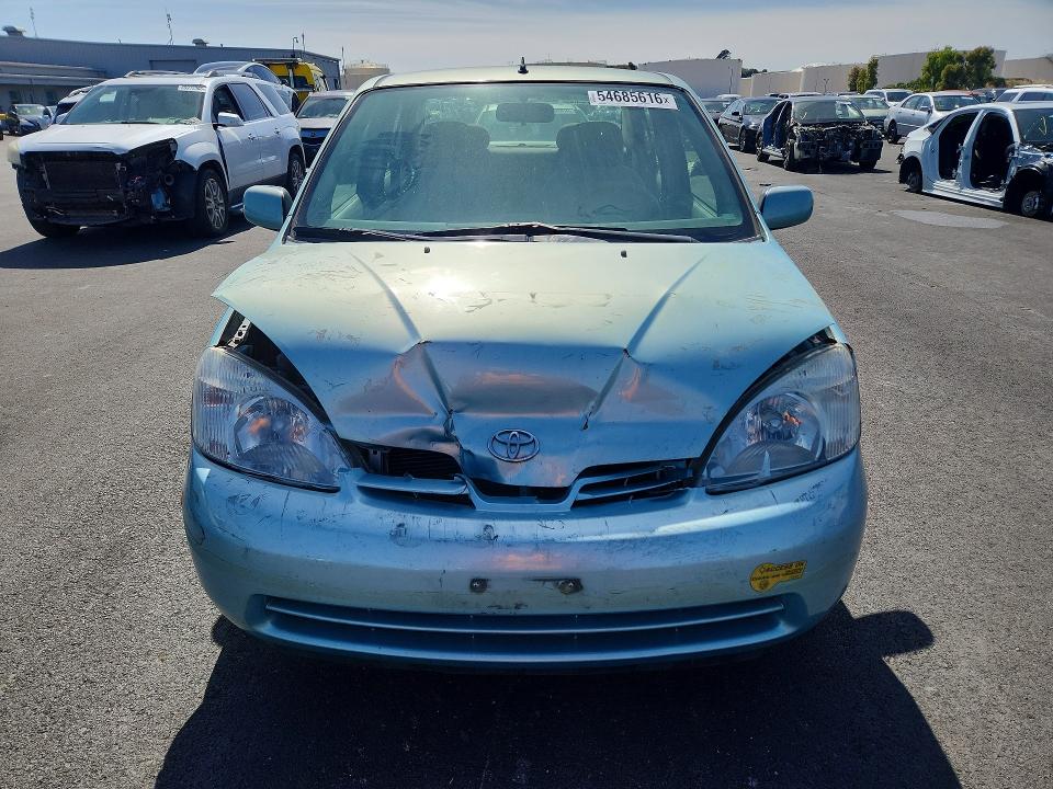 2002 Toyota Prius VIN JT2BK18U120044567 COPART salvage auction — FRONT END, Ca - Salvage Certificate, sold $200 on 2026-07-06 (photo 5)