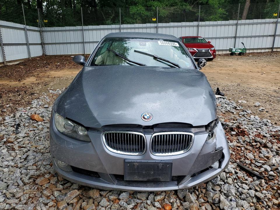 2008 BMW 3 series VIN WBAWR33598PX75289 COPART salvage auction — FRONT END, GA - CERT OF TITLE-SALVAGE, sold $575 on 2026-07-24 (photo 5)