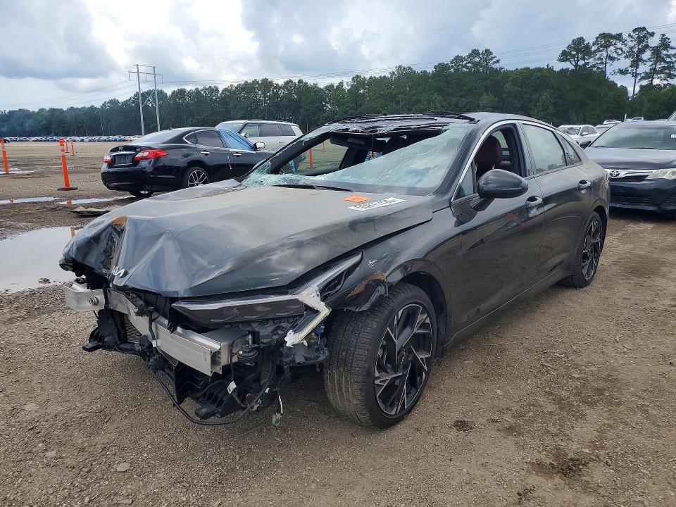 2025 Kia K5 VIN KNAG64J76S5289498 COPART salvage auction — FRONT END, La - Certificate Of Title, sold $5,500 on 2026-07-28 (photo 1)