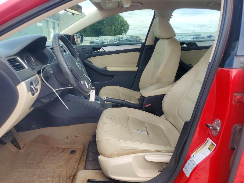 2012 Volkswagen Jetta VIN 3VWLL7AJ7CM377637 COPART salvage auction — FRONT END, GA - CERT OF TITLE-SALVAGE, sold $1,400 on 2026-08-12 (photo 7)